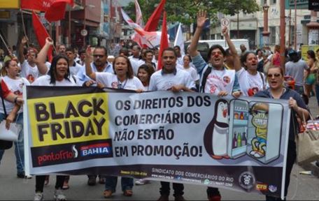 Exigimos respeito aos nossos comerciários