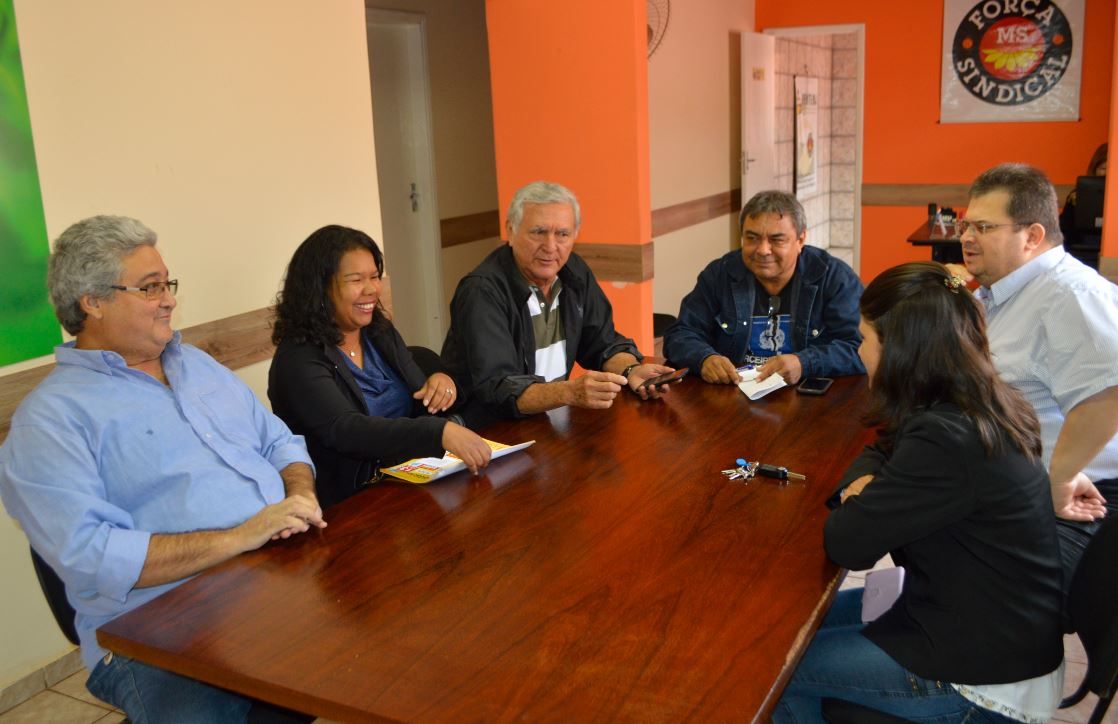 Centrais fazem manifestação em Campo Grande em favor dos trabalhadores brasileiros
