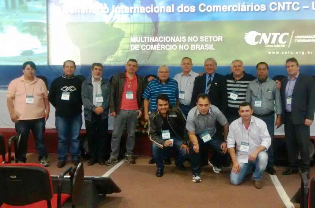 Comerciários de MS discutem no DF o impacto das multinacionais no comércio